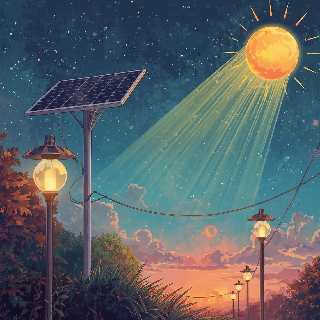 💡 Focos solares: ilumina tu hogar y ahorra energía 🌞