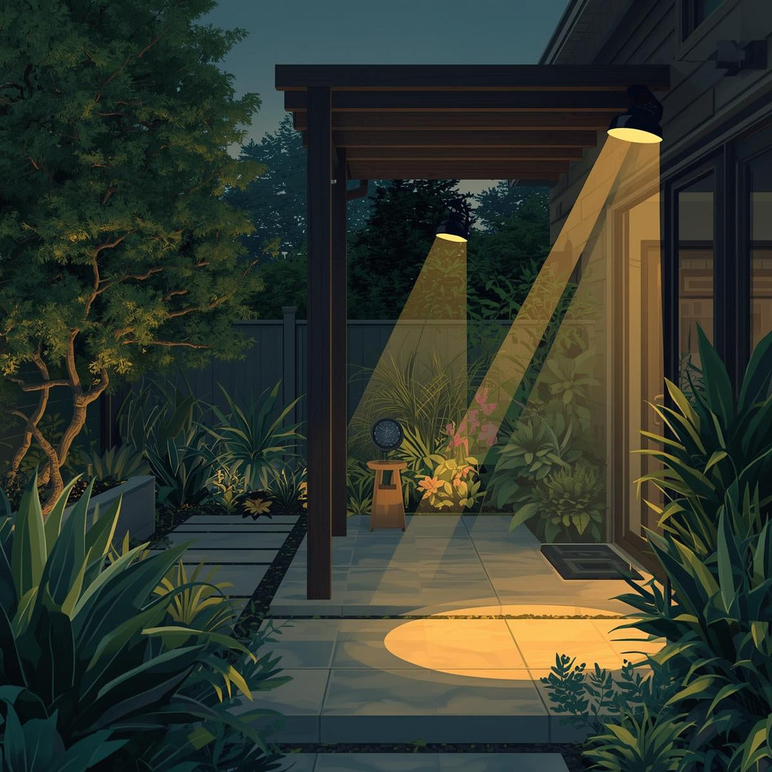 🌞 Iluminación solar para balcones y terrazas pequeñas 💡